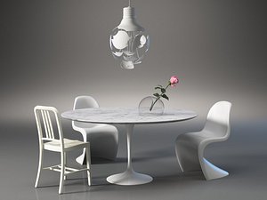 dining set 4 model