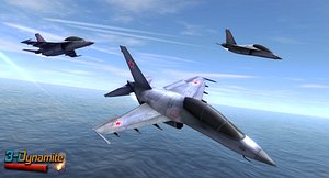 mobile yakovlev yak130 jet fighter 3d model