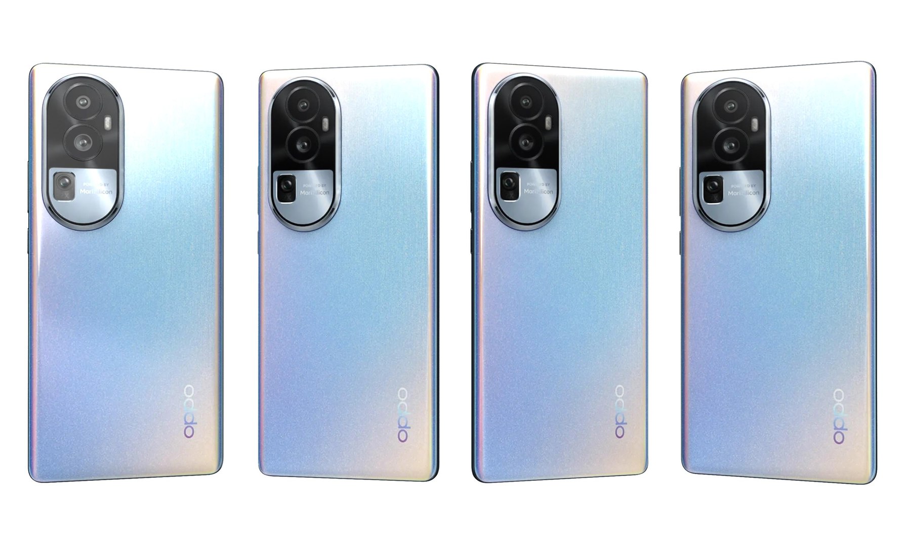 3D OPPO Reno 10 Pro Blue - TurboSquid 2085501