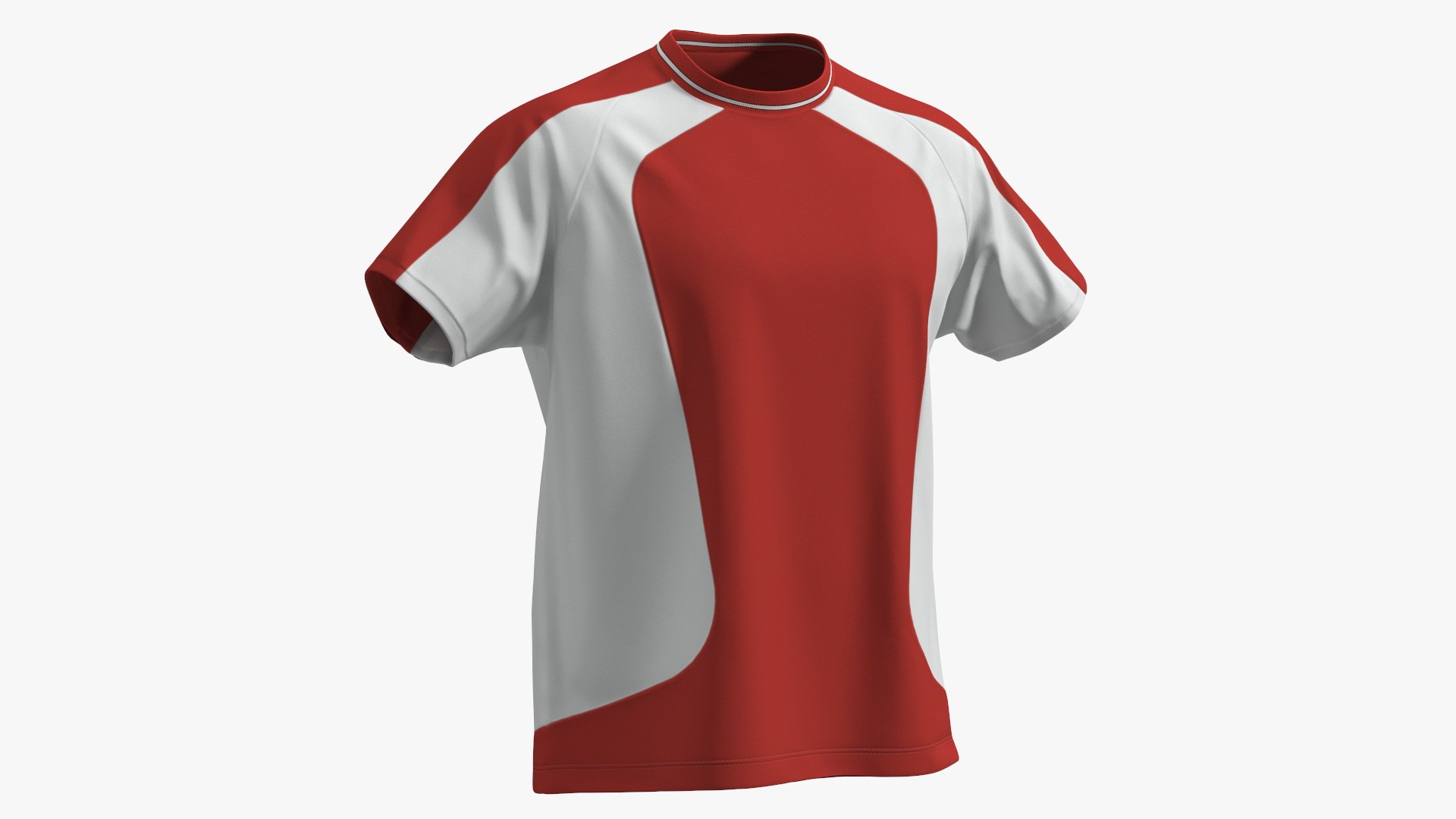 Sport Team Jersey Shirt 3D model preview