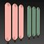 Decorative partition set 177