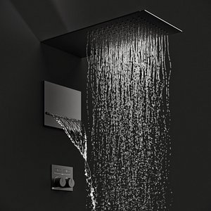 3D hi-fi gessi shower model