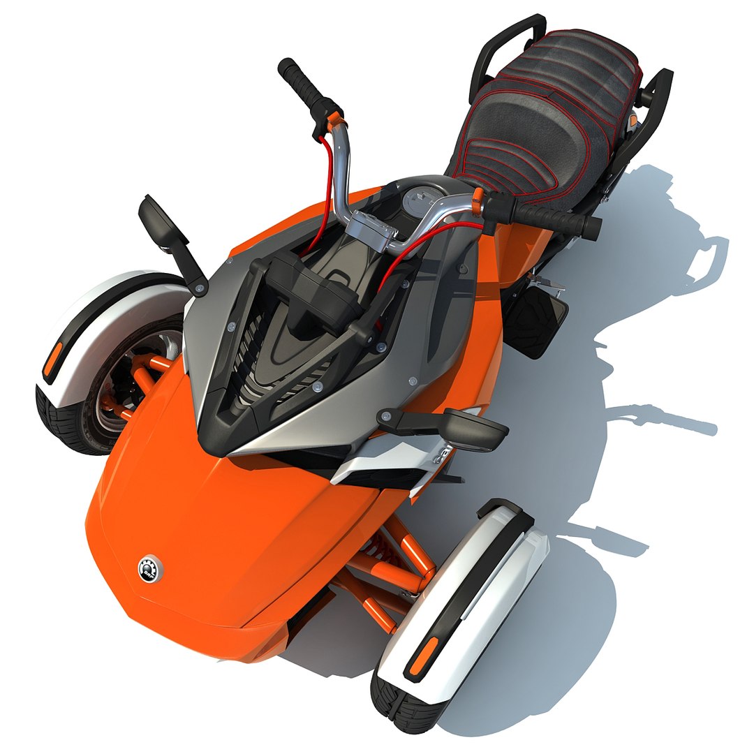modèle 3D de Can-Am Spyder RS-S - TurboSquid 628806
