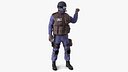 Swat Officer Rigged