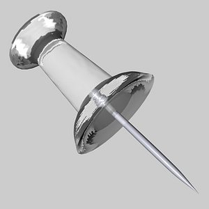 3d clear thumb model
