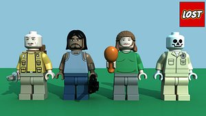 LEGO Lost Minifigure Pack 2