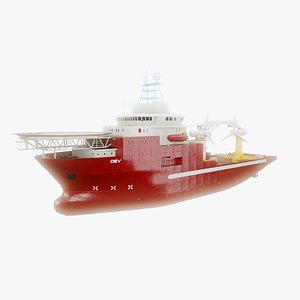 Offshore Support Vessel and Tidal Power Turbine