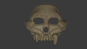 3D Bone Face Armor