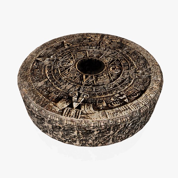 3D aztec stone tizoc - TurboSquid 1239096