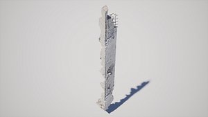 Broken Construction Concrete Debris Pack 3D