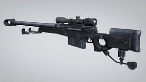 sniper rifle aw50 model