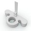 3d model hand plane kocour