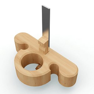 3d model hand plane kocour