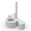 3d model hand plane kocour