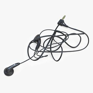 Sony Vintage In-Ear Headphones Tangled