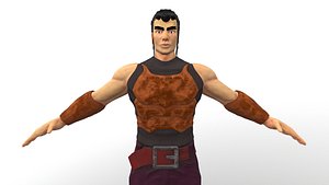 Warrior Game Character