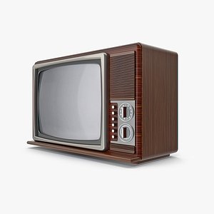 3D model Retro Television
