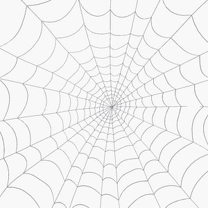 3d model spider web