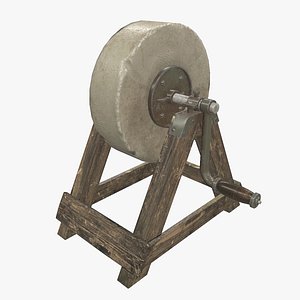 Whetstone medieval game asset