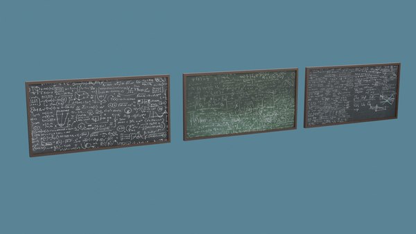 Blackboard 3D model