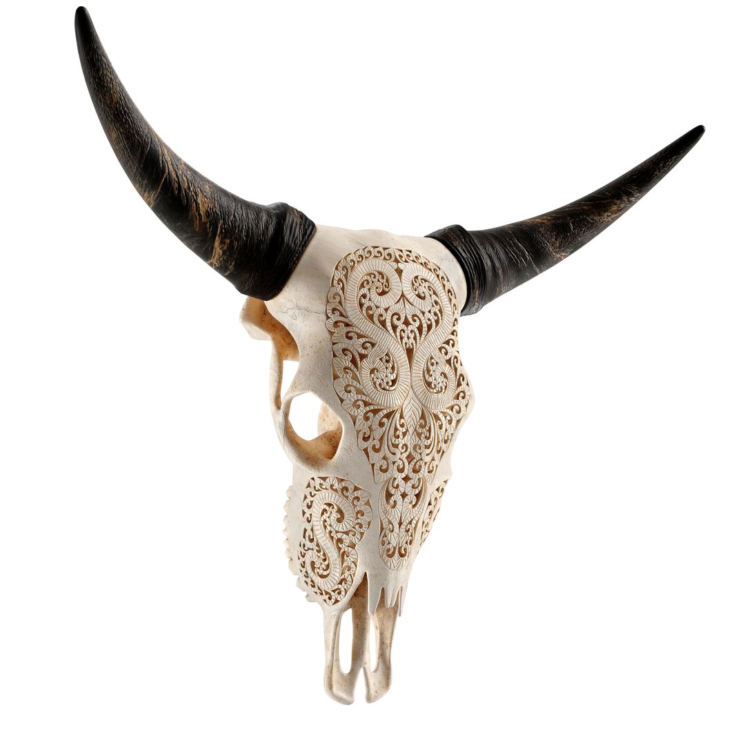 3D Carved cow skull https://p.turbosquid.com/ts-thumb/qy/ze3rWH/Bt/2__/jpg/1622655899/1920x1080/fit_q87/f5ae6155e7e0f5d09f498aec1a066bc299102c40/2__.jpg