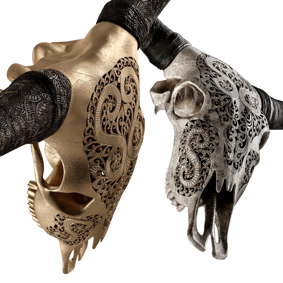 3D Carved cow skull https://p.turbosquid.com/ts-thumb/qy/ze3rWH/iC/29/jpg/1622655917/1920x1080/fit_q87/14aa33bd1e7bdd168cfe8390d0ef989f3c0a4d18/29.jpg