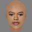 Taylor Russell Head - No Hair - Low poly head for game