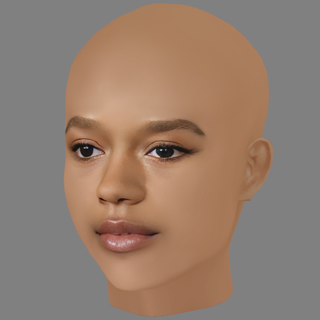 3D Taylor Russell Head - No Hair - Low poly head for game https://p.turbosquid.com/ts-thumb/qz/1yMLc0/GY/03/png/1732955305/1920x1080/fit_q87/7a2a61cb6f21413a15d575719d7aaf16f8990161/03.jpg