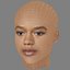 Taylor Russell Head - No Hair - Low poly head for game