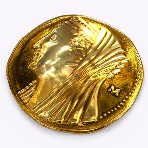 Coin Greek Mnaieion LP 3D