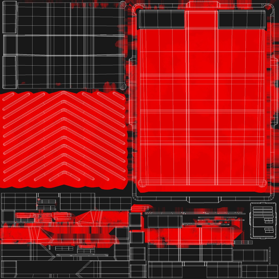 3D Detailed Paint Roller Drip Tray Used TurboSquid 2085027