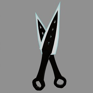 3D modern dagger