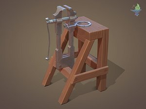 medieval blacksmith model