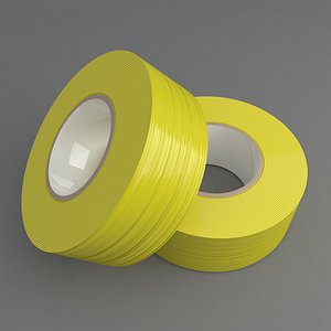 Duct Tape Yellow 3D model