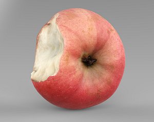 3D Apple bite model