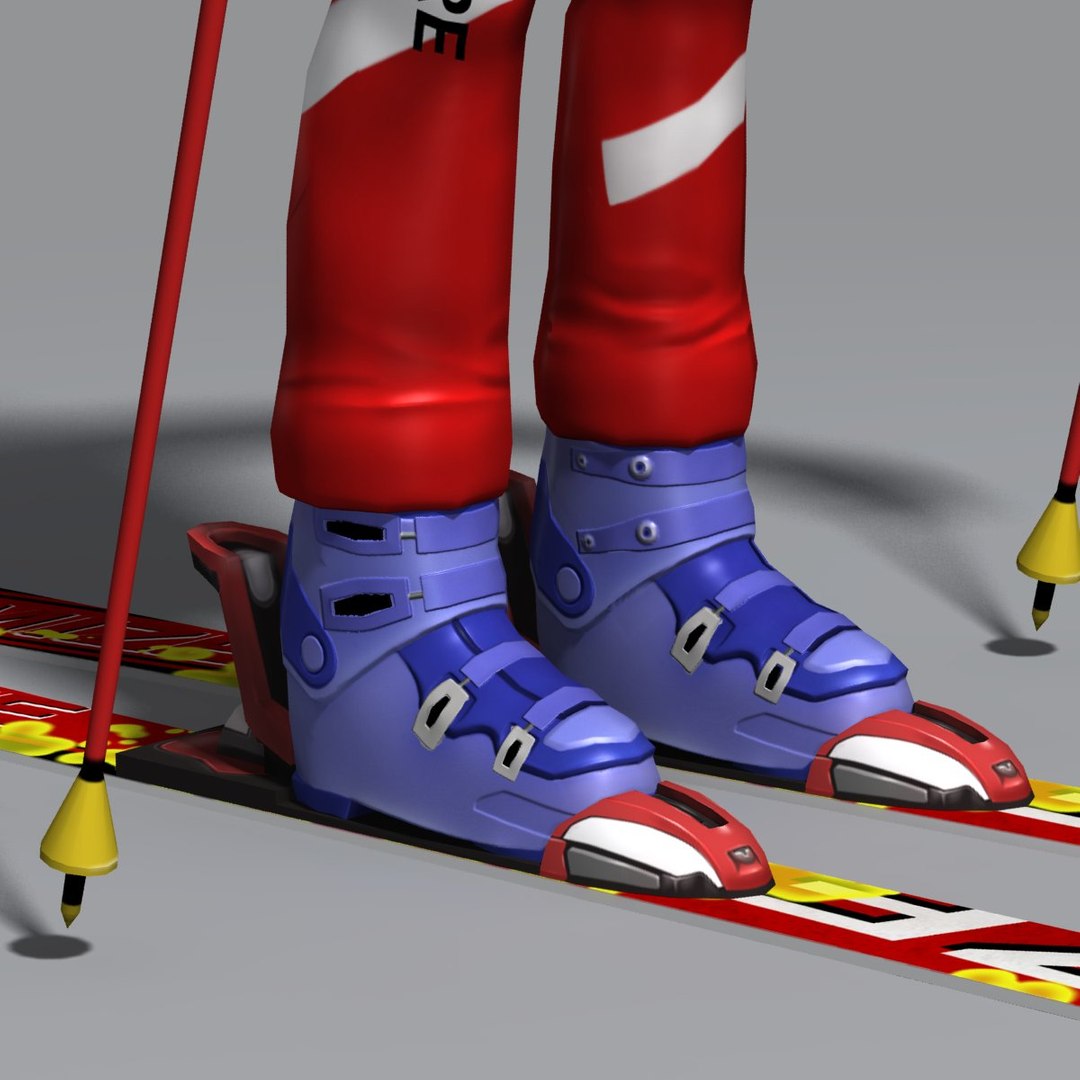 Skier Skis Max