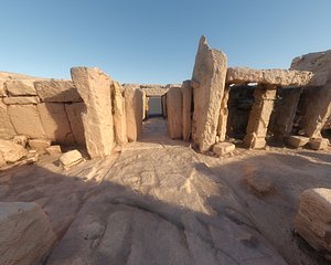 The ruins of Hagar Qim and Mnajdra in Malta 3D
