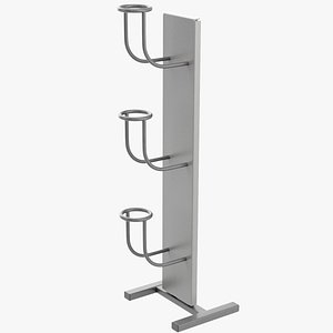 Helmet Stand 3D model