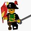 Lego пиратский капитан