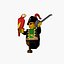 Lego пиратский капитан