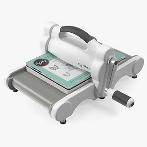 3D model Big Shot Machine Sizzix Working