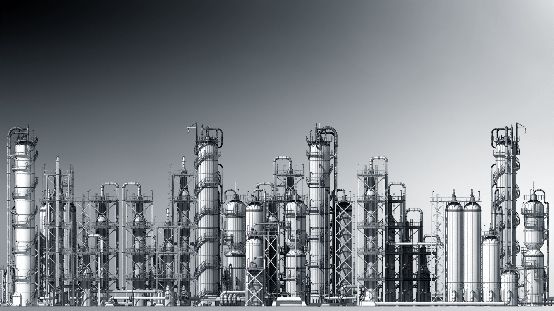 Metal Refinery 01 Model - TurboSquid 2050229