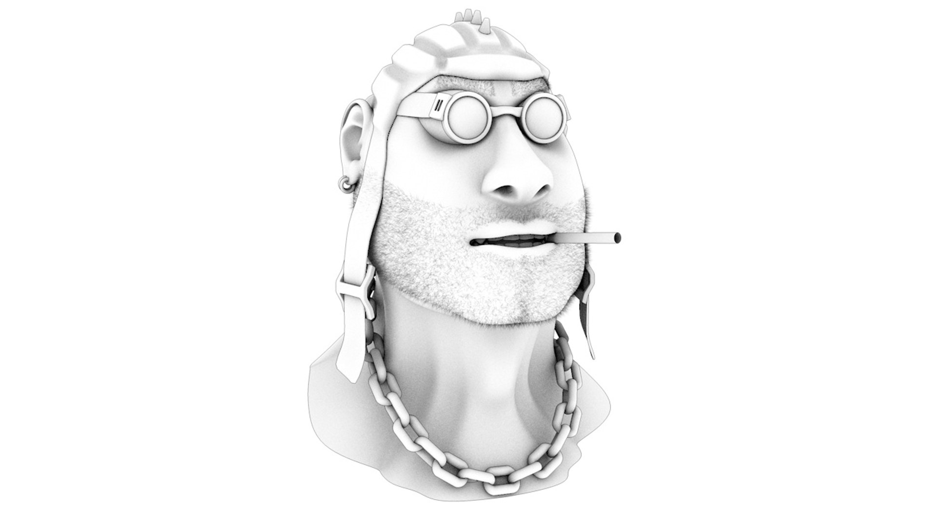 Biker 3D Model - TurboSquid 1088965
