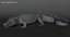 Crocodile Rigged