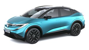 3D Nissan Leaf 2026 model