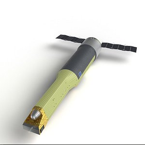 KH-9 Hexagon 3D model