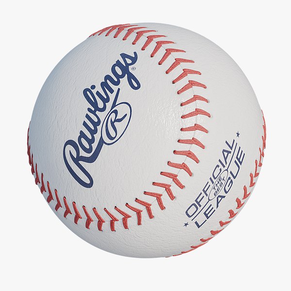 Baseball Rawlings PBR 3D