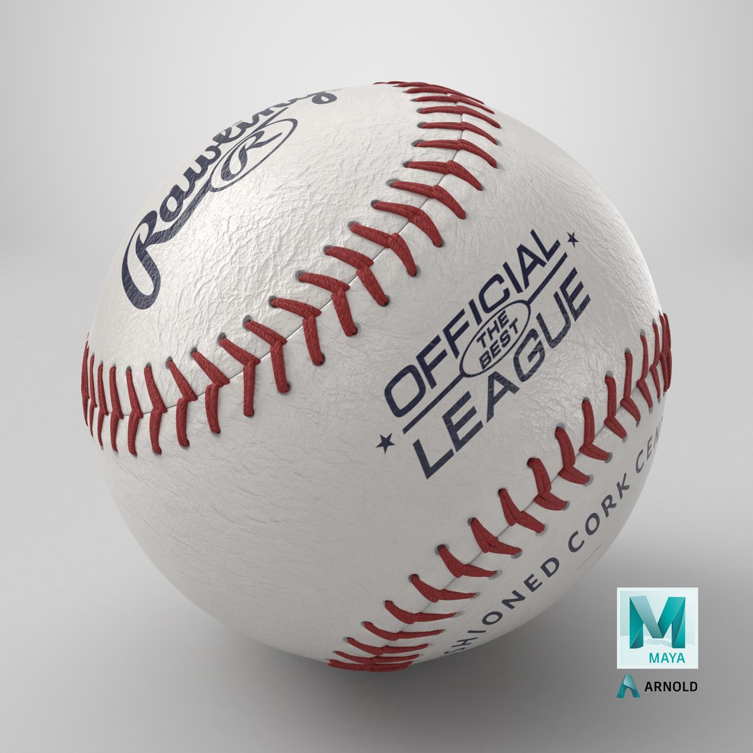 Baseball Rawlings PBR 3D https://p.turbosquid.com/ts-thumb/qz/kWQC3x/pr/stemcell_maya_arnold_render/png/1722439441/1920x1080/fit_q87/844f6e7ce8b90b0e08419af3f83aebd95e8c0b6a/stemcell_maya_arnold_render.jpg