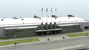 3d pan pacific auditorium model