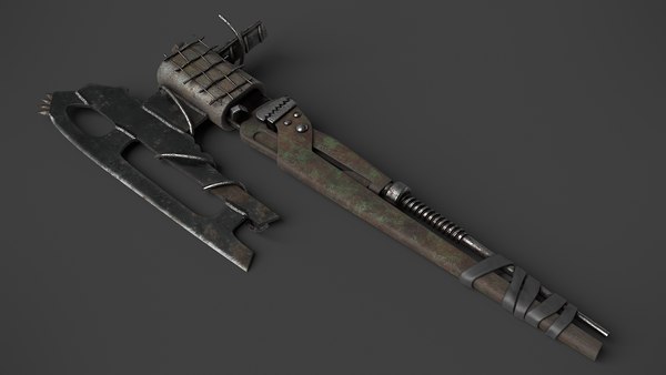 3D Modifiable Strike Weapon 15 model